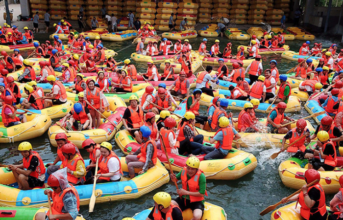 河道漂流设备设计|环流河道设备|水上乐园设备