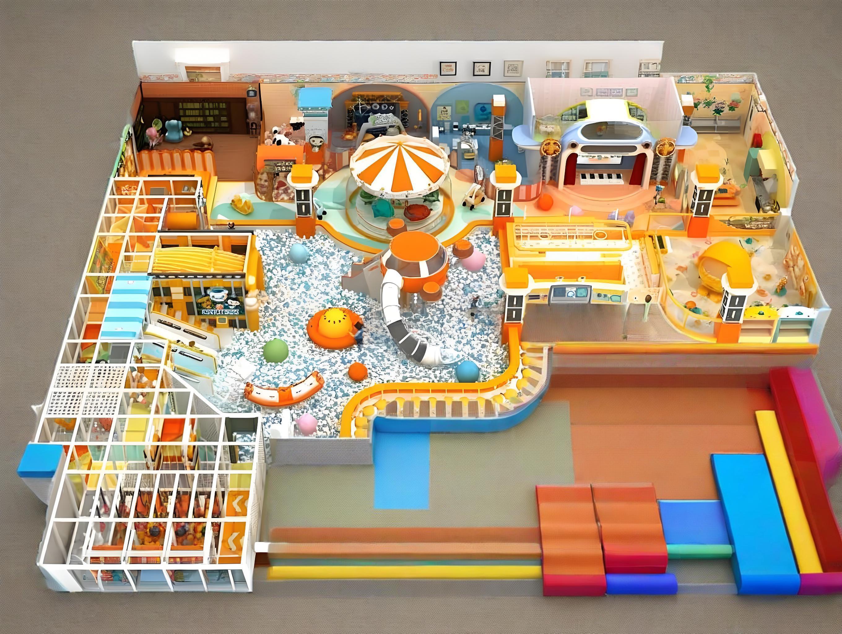 万达广场淘气堡